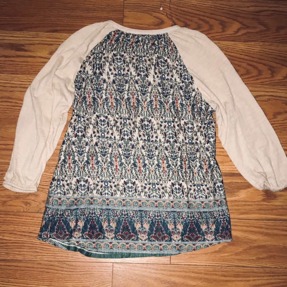 A Vintage America Floral Blouse - Picture 2 of 3